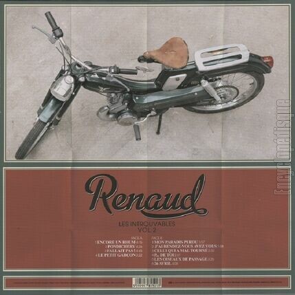 [Pochette de Les introuvables Vol. 2 (RENAUD) - verso]