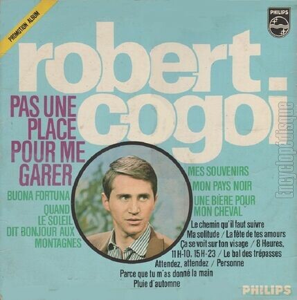 [Pochette de Pas une place pour me garer (Robert COGOI)]