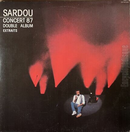 [Pochette de Concert 87 (Michel SARDOU)]