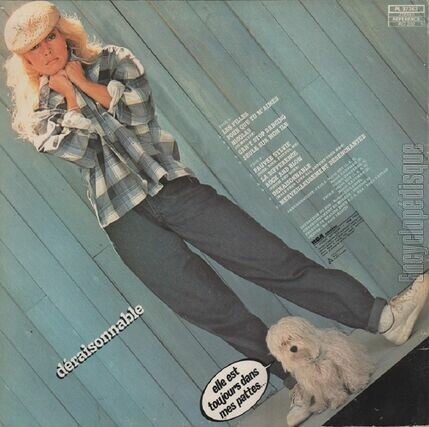 [Pochette de Draisonnable (Sylvie VARTAN) - verso]