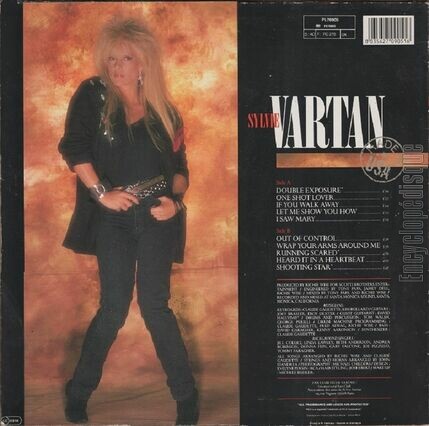 [Pochette de Made in U.S.A. (Sylvie VARTAN) - verso]