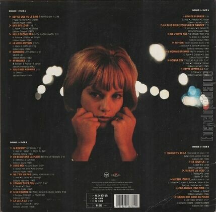 [Pochette de Est-ce que tu le sais ? (Sylvie VARTAN) - verso]