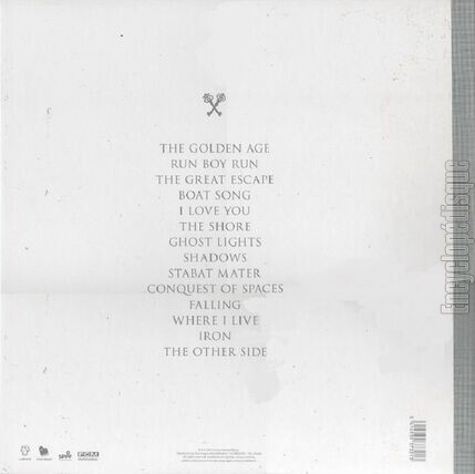 [Pochette de The golden age (WOODKID) - verso]