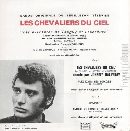 [Pochette de Les Chevaliers du ciel (T.V. (Tlvision)) - verso]