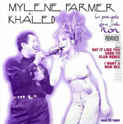 [Pochette de La poupe qui fait non - Remixes (Mylne FARMER)]