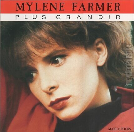 [Pochette de Plus grandir (Mylne FARMER)]