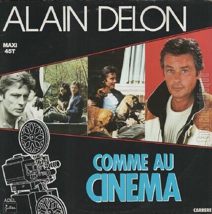 [Pochette de Comme au cinma (Alain DELON)]