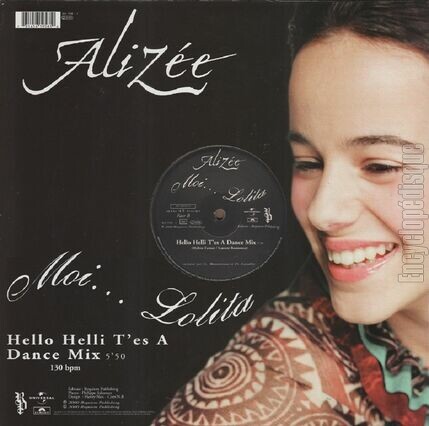 [Pochette de Moi… Lolita (ALIZEE) - verso]