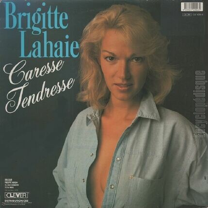 [Pochette de Caresse tendresse (Brigitte LAHAIE) - verso]