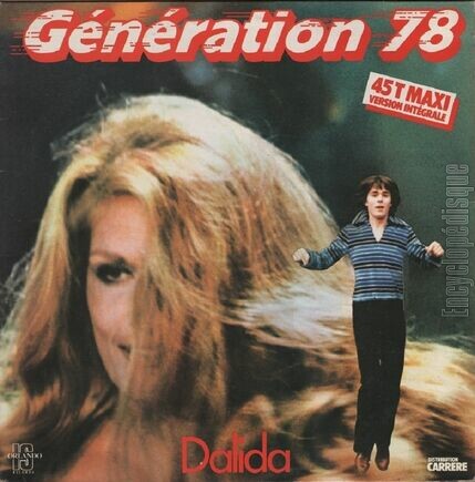 [Pochette de Gnration 78 (DALIDA et Bruno GUILLAIN)]