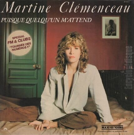 [Pochette de Puisque quelqu’un m’attend (Martine CLMENCEAU)]