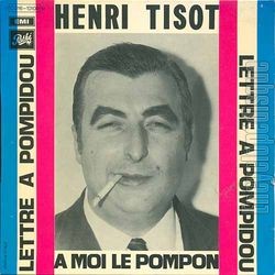 [Pochette de Lettre  Pompidou (Henri TISOT)]