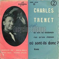 [Pochette de Du soir au lendemain (Charles TRENET)]