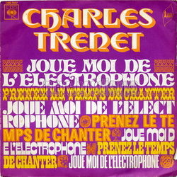 [Pochette de Joue-moi de l’lectrophone (Charles TRENET)]