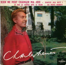 [Pochette de Les petits regrets (Charles TRENET)]