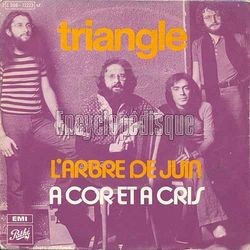 [Pochette de L’arbre de juin (TRIANGLE)]