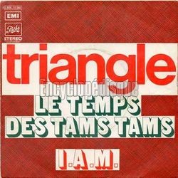 [Pochette de Le temps de tams tams (TRIANGLE)]