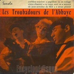 [Pochette de Corbleu Marion (Les TROUBADOURS DE L’ABBAYE)]