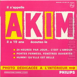 [Pochette de 24 heures par jour… C’est l’amour (AKIM)]