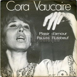 [Pochette de Plaisir d’amour (Cora VAUCAIRE)]