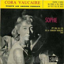 [Pochette de Chante les amours perdues (Cora VAUCAIRE)]