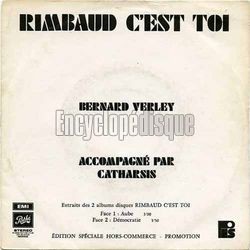 [Pochette de Rimbaud c’est toi (Bernard VERLEY)]