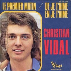 [Pochette de Le premier matin (Christian VIDAL)]