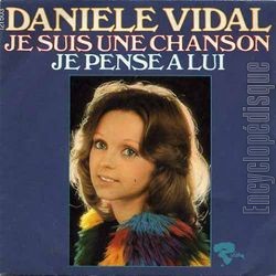 [Pochette de Je suis une chanson (Danile VIDAL)]