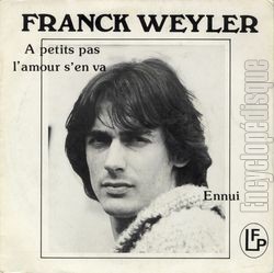 [Pochette de  petits pas, l’amour s’en va (Franck WEYLER)]