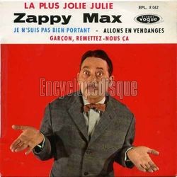 [Pochette de La plus jolie Julie (ZAPPY MAX)]