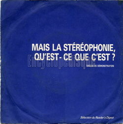 [Pochette de Mais la strophonie, qu’est-ce que c’est ? (DOCUMENT)]