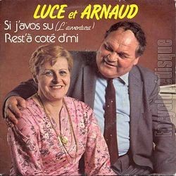 [Pochette de Si j’avos su (L’Avventura) (LUCE ET ARNAUD)]