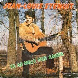 [Pochette de Tu as mille fois raison (Jean-Louis STENUIT)]