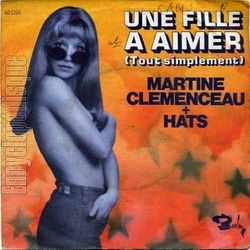 [Pochette de Une fille  aimer (tout simplement) (Martine CLMENCEAU)]