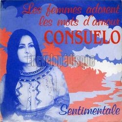 [Pochette de Les femmes adorent les mots d’amour (CONSUELO)]