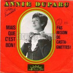 [Pochette de Mais que c’est bon ! (Annie DUPARC)]