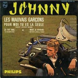 [Pochette de Les mauvais garons (Johnny HALLYDAY)]