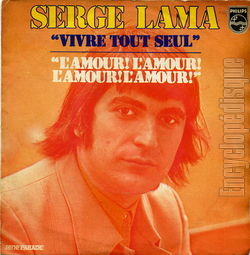 [Pochette de Vivre tout seul (Serge LAMA)]