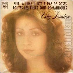 [Pochette de Sur la lune, il n’y a pas de roses (Vicky LEANDROS)]