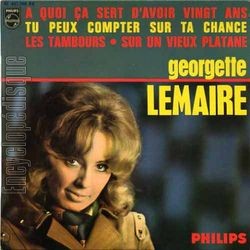 [Pochette de  quoi a sert d’avoir vingt ans (Georgette LEMAIRE)]