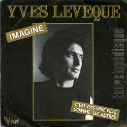 [Pochette de Imagine / C’est pas une fille comme les autres (Yves LVQUE)]