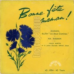 [Pochette de Bonne fte maman ! (Hlne MARTIN et Danielle ARVAY)]