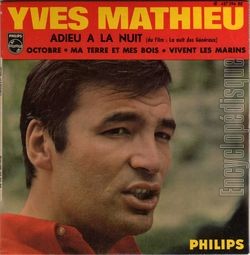 [Pochette de Adieu  la nuit (Yves MATHIEU)]