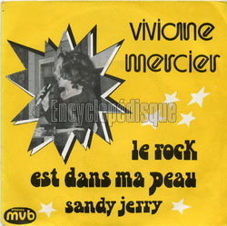 [Pochette de Le rock est dans ma peau (Viviane MERCIER)]