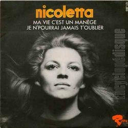 [Pochette de Ma vie c’est un mange (NICOLETTA)]