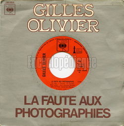 [Pochette de La faute aux photographes (Gilles OLIVIER)]