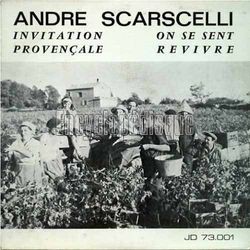 [Pochette de Invitation provenale (Andr SCARSCELLI)]