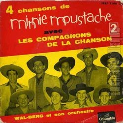 [Pochette de 4 chansons de Minnie Moustache vol.2 (Les COMPAGNONS DE LA CHANSON)]