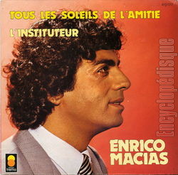 [Pochette de Tous les soleils de l’amiti (Enrico MACIAS)]