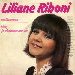 [Pochette de Malheureux (Liliane RIBONI)]